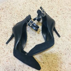New Enzo Angiolini Black Ankle strap shoes
